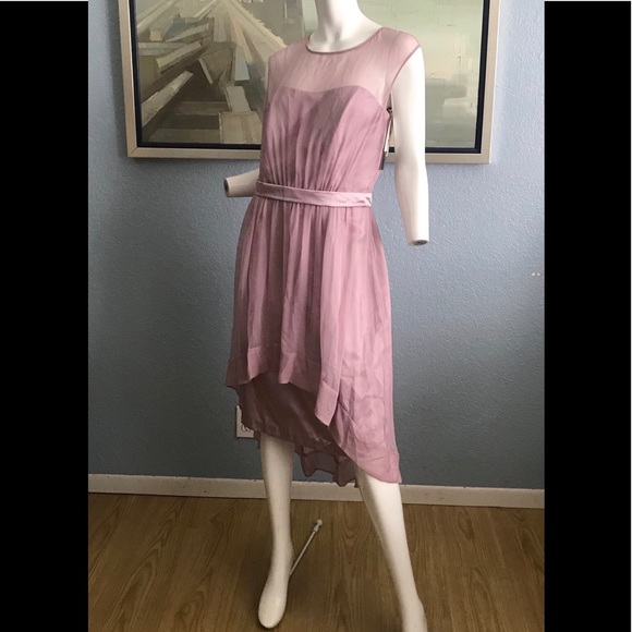 Lela Rose - Suede Rose Dress - Picture 3 of 6